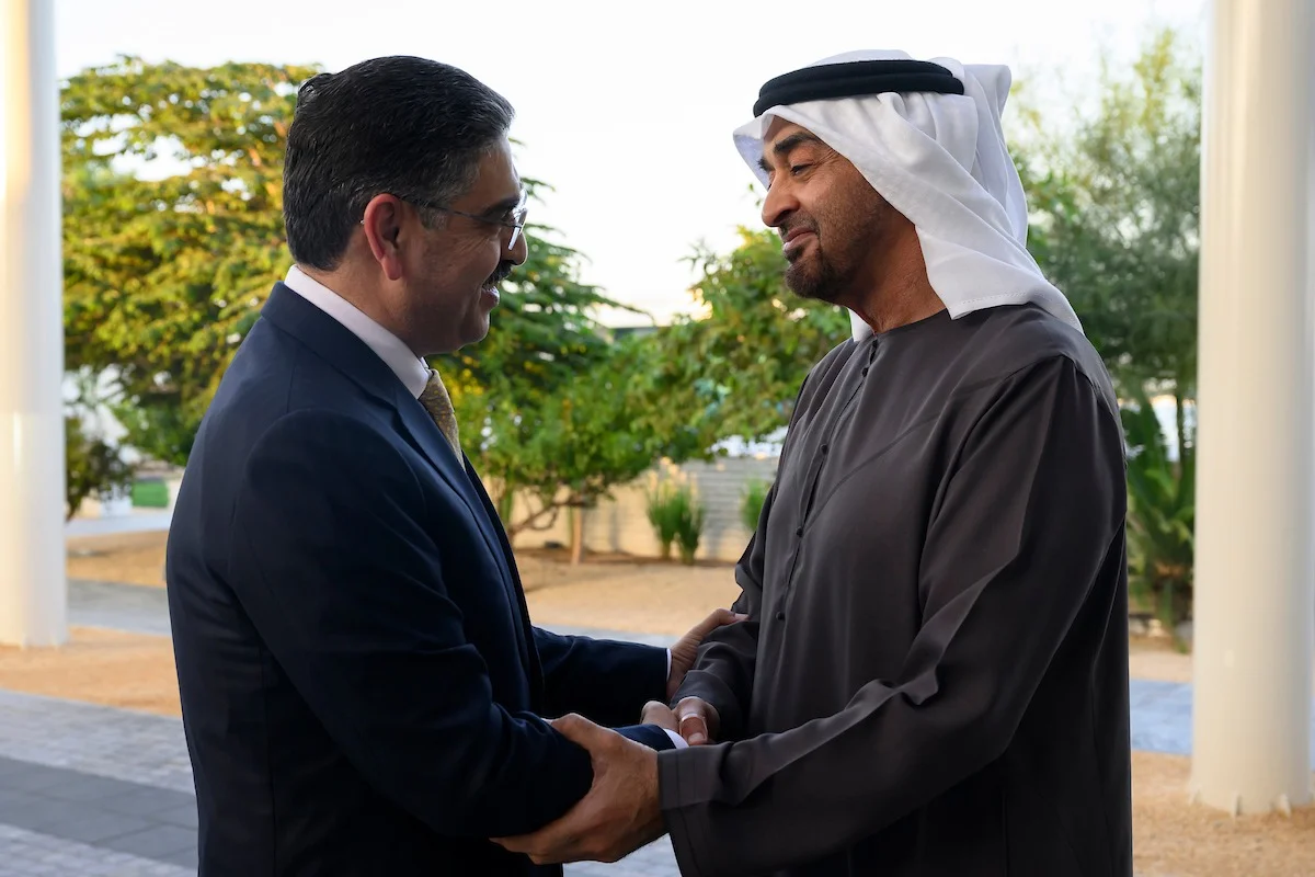 UAE-President-and-Pakistani-Prime-Minister-discuss-bilateral-relations