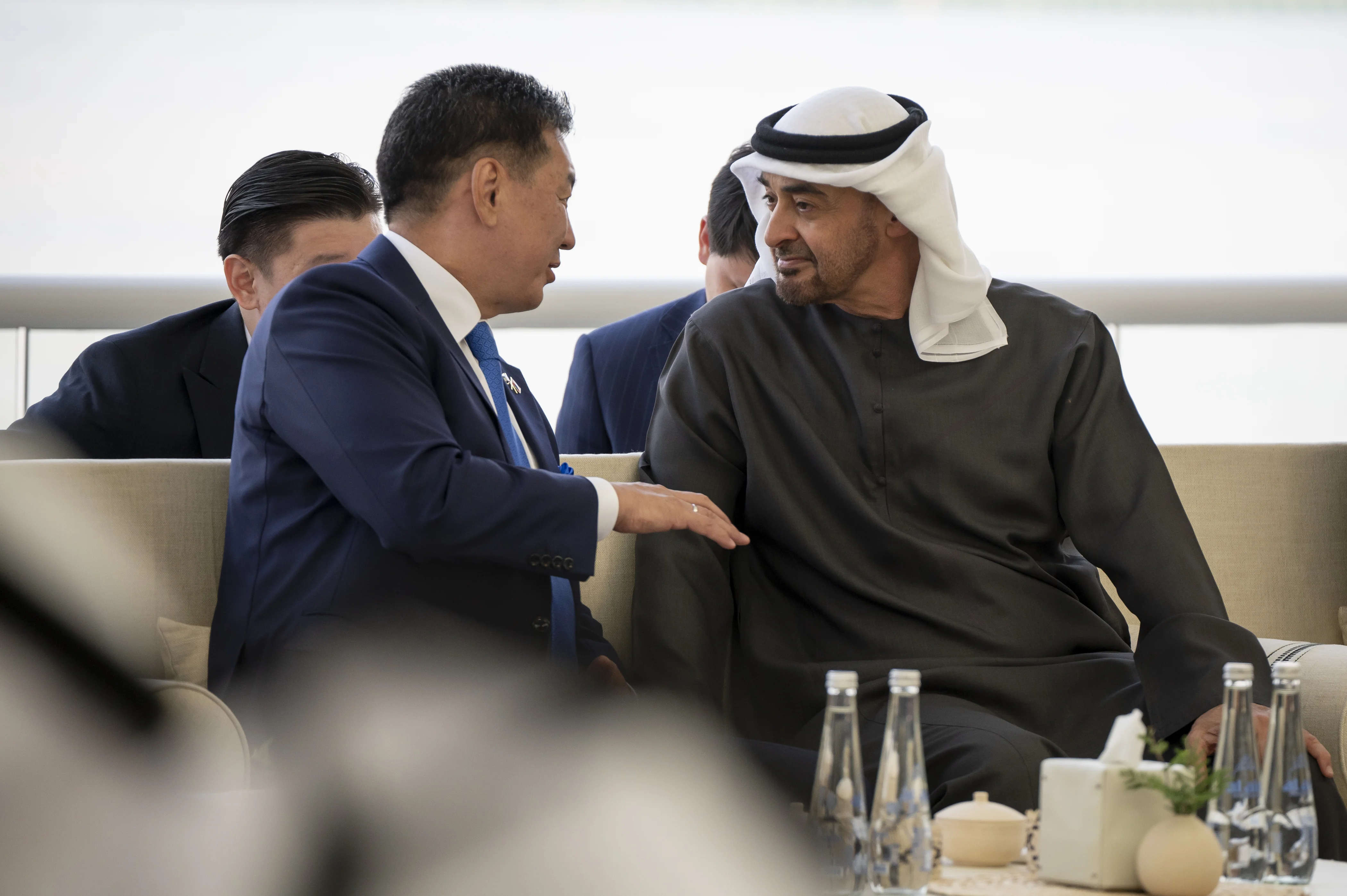 UAE President welcomes Mongolian counterpart