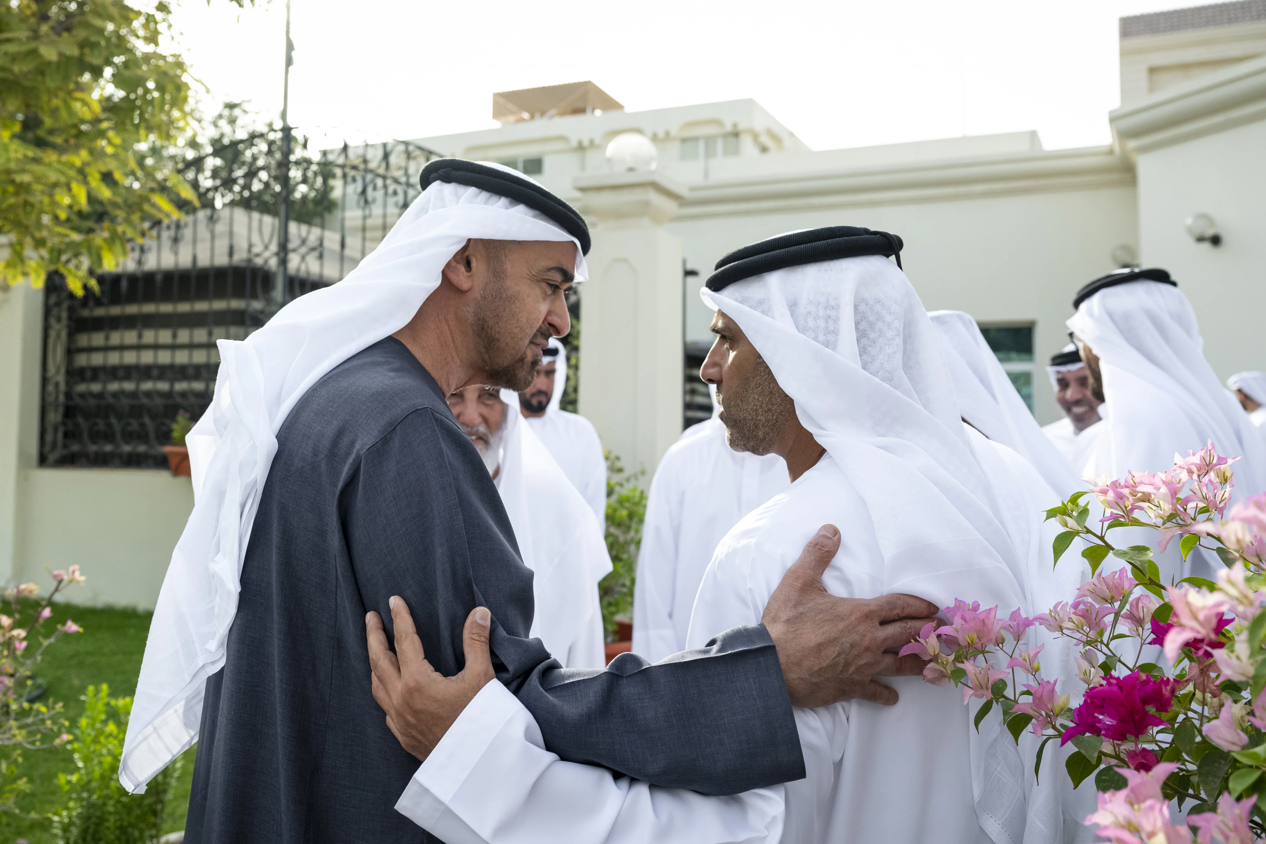 His Highness Sheikh Mohamed bin Zayed Al Nahyan, President of the United Arab Emirates, offers condolences to the family and friends of Hamad Jaber Rashid Al Hamli, August 2025